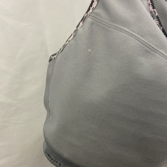 Glamorise Women's 46F No-Bounce Camisole Sports Bra Gray #1066 - Picture 4 of 9